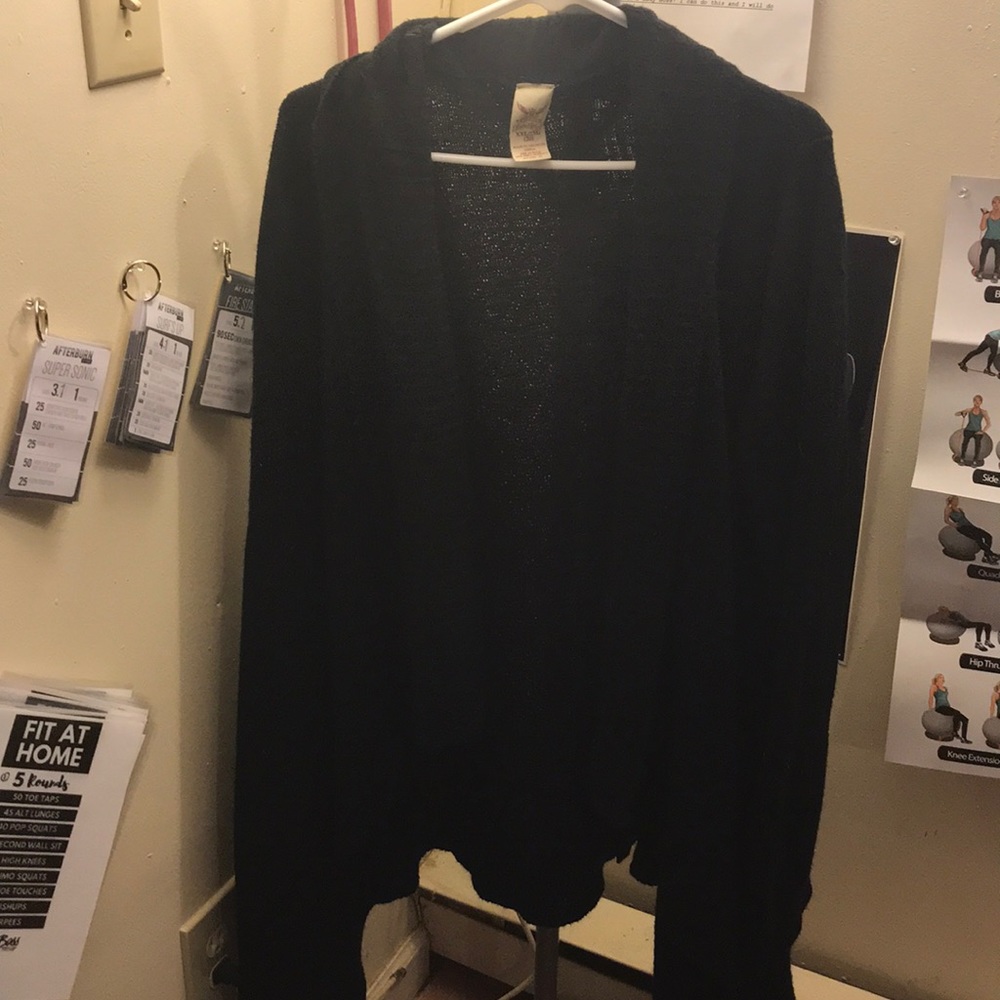 Extra Warm Black Sweater